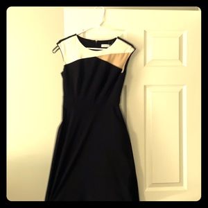 Calvin Klein size 2 black dress with pockets